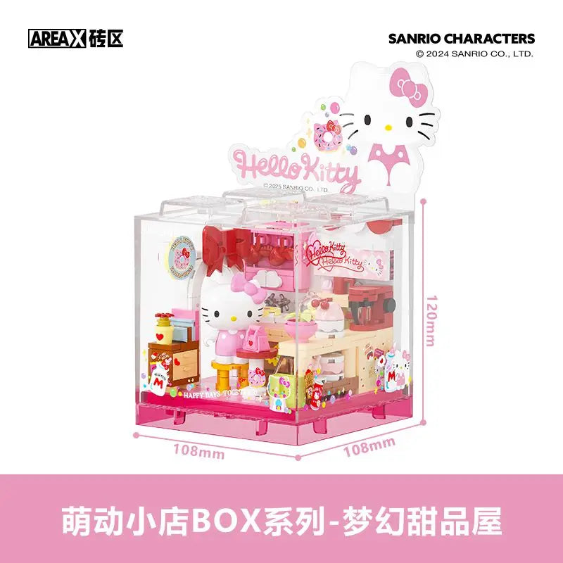 Areax Sanrio Hello Kitty Kuromi My Melody Micro Building Blocks
