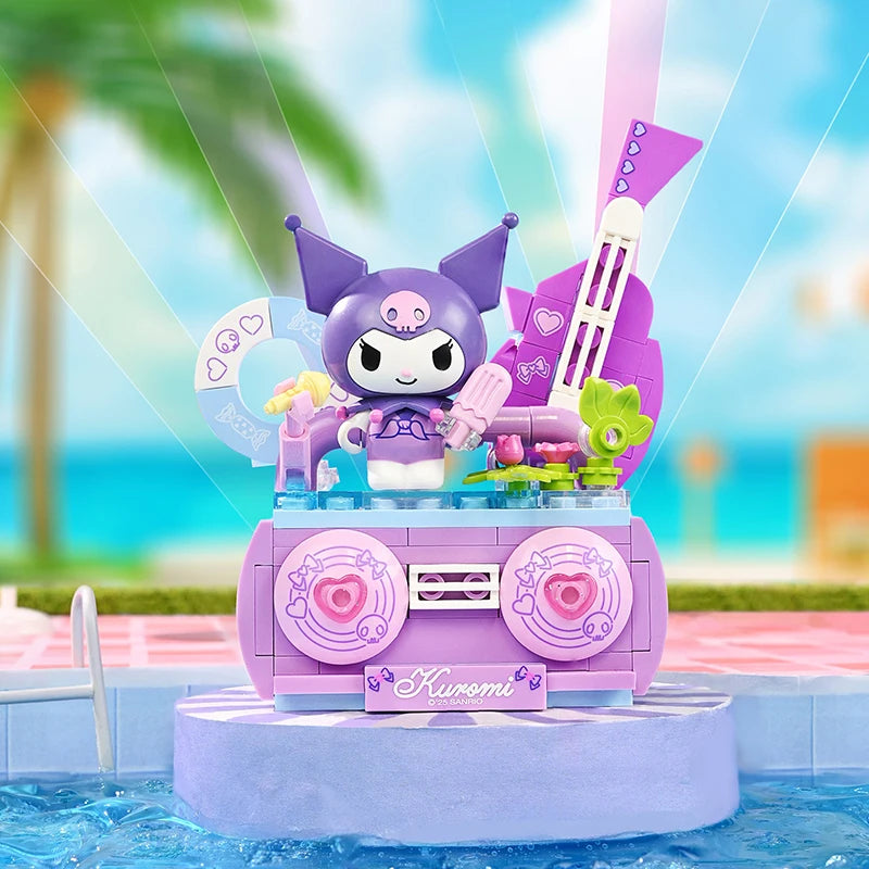 Keeppley Sanrio Summer Party Building Blocks – Hello Kitty, Kuromi & My Melody