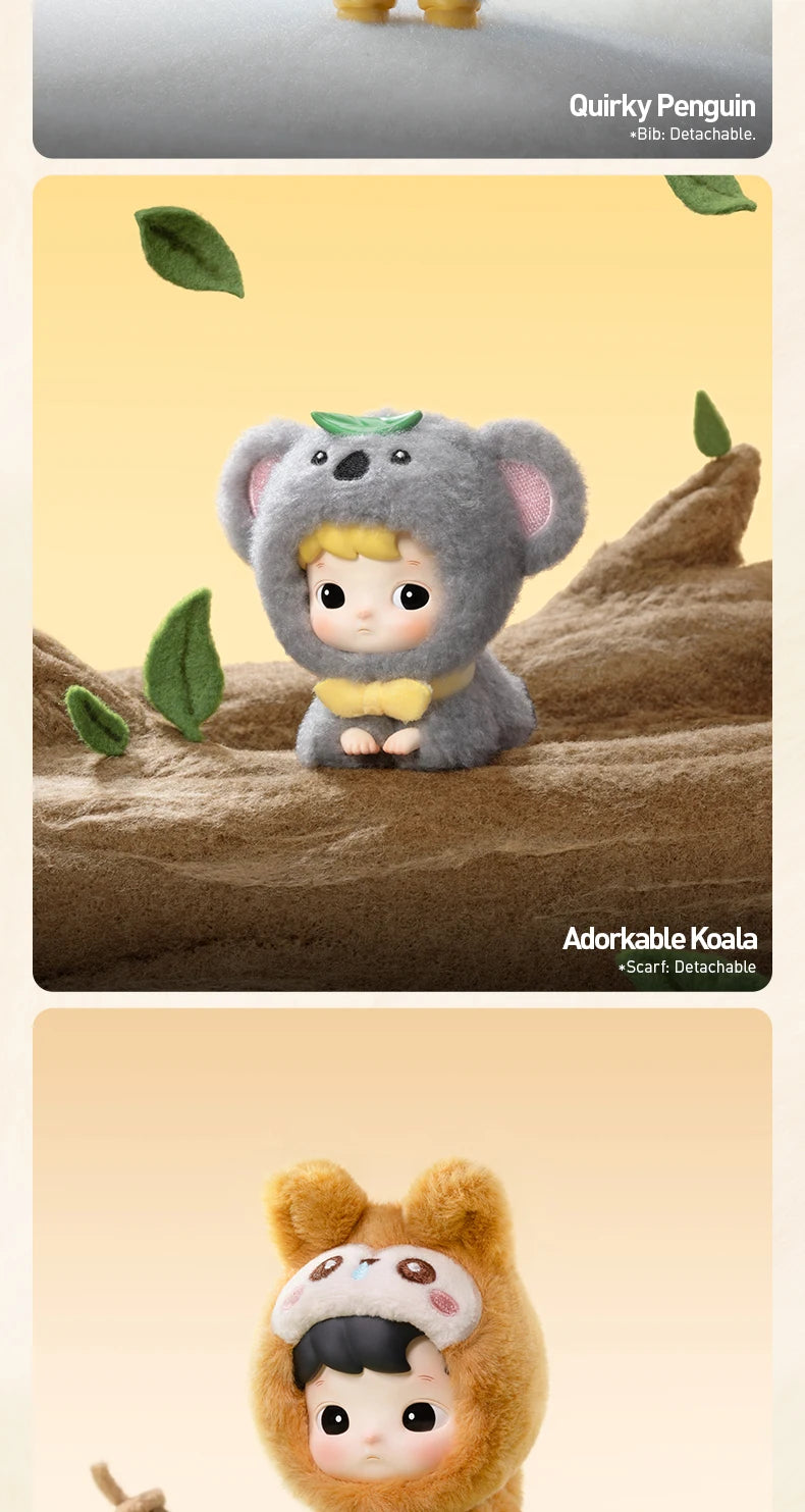 POP MART HACIPUPU Snuggle With You Series Blind Box Figures