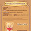 FUNISM Butterbear Baked with Love Cubby Face Blind Box Figures
