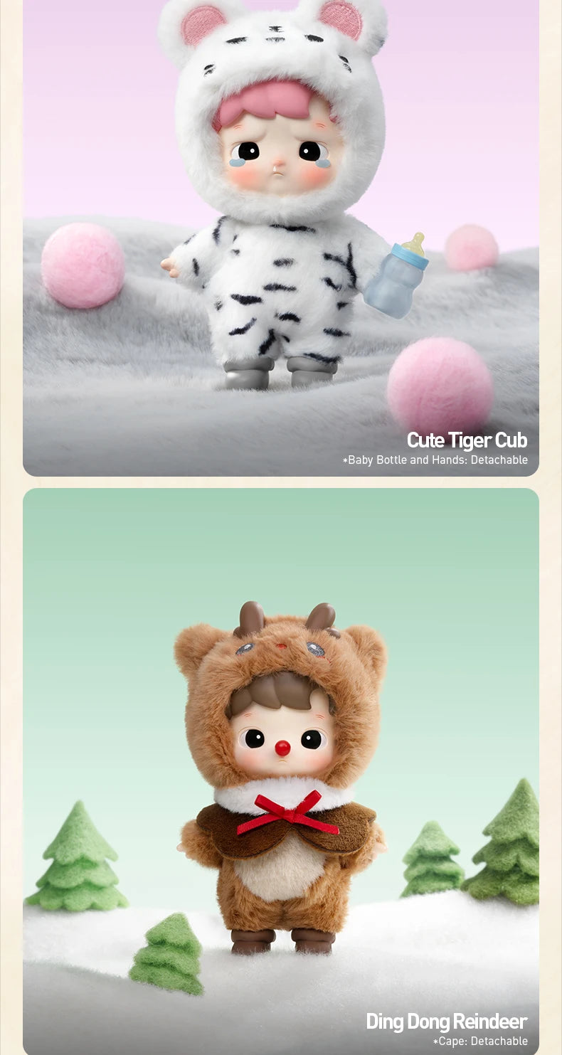 POP MART HACIPUPU Snuggle With You Series Blind Box Figures