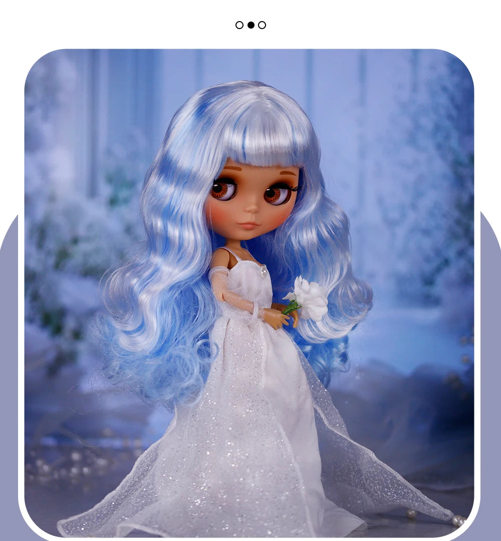 ICY DBS Blyth Doll Tan Skin Matte Face Jointed Body