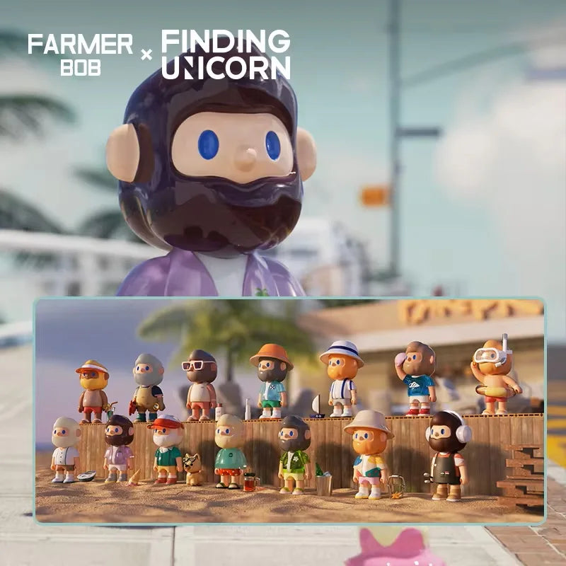 Finding Unicorn FARMER BOB Island Series Blind Box – Collectible Mystery Figures