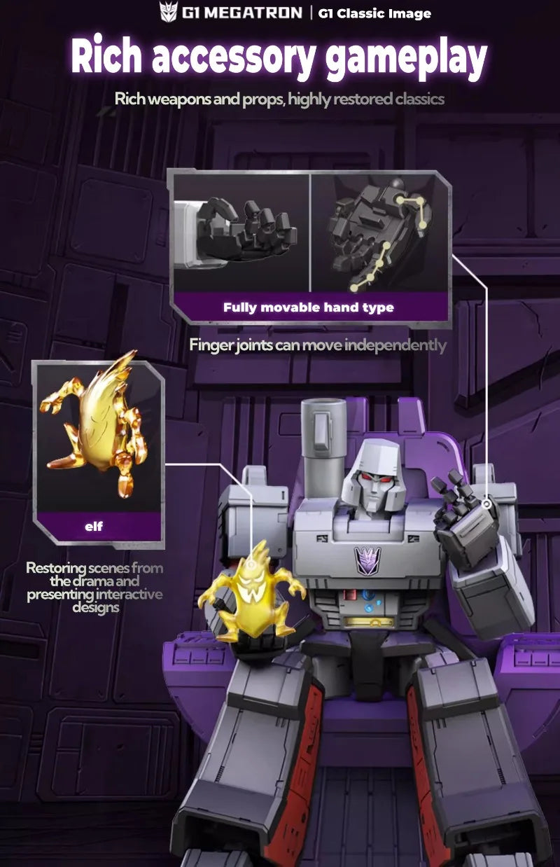 BLOKEES Transformers Legendary Edition Megatron Building Blocks