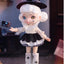 Laura – Black and White Spectrum Series OB11 BJD 1/12 Scale Collectible Figure
