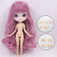 ICY DBS Blyth Doll Carved Lips Face White Skin Joint Body 1/6 BJD image 47