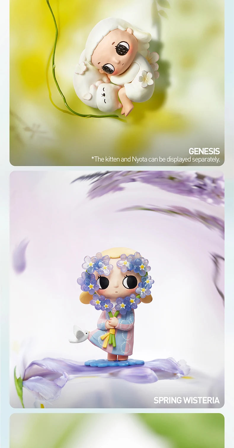 POP MART Nyota I Am the Seasons Series Blind Box Figures