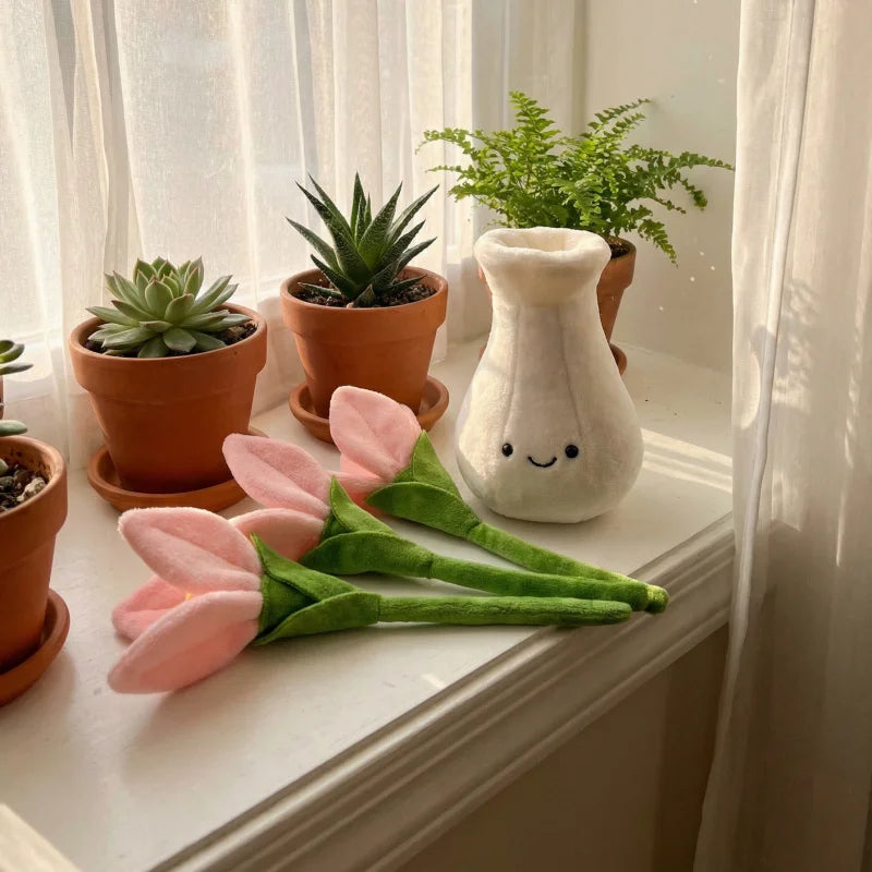 Flower Vase Plush display view