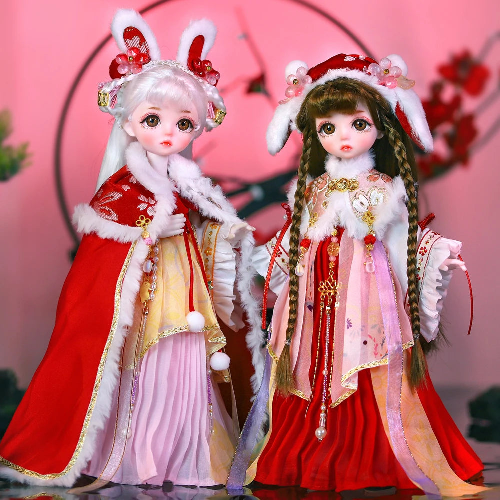 DBS DREAM FAIRY Doll 1/6 BJD Name By Fortune Rabbit Mechanical Joint packaging view