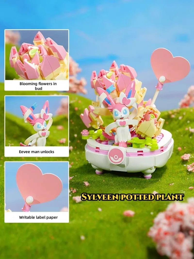 KEEPPLEY Pokémon Bonsai Series Building Blocks