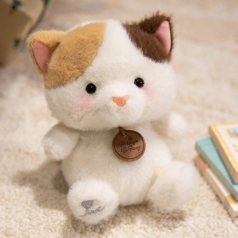 Cute Sitting Animals Plush – Red Panda, Fox, Sloth, Cat, Capybara & Pig