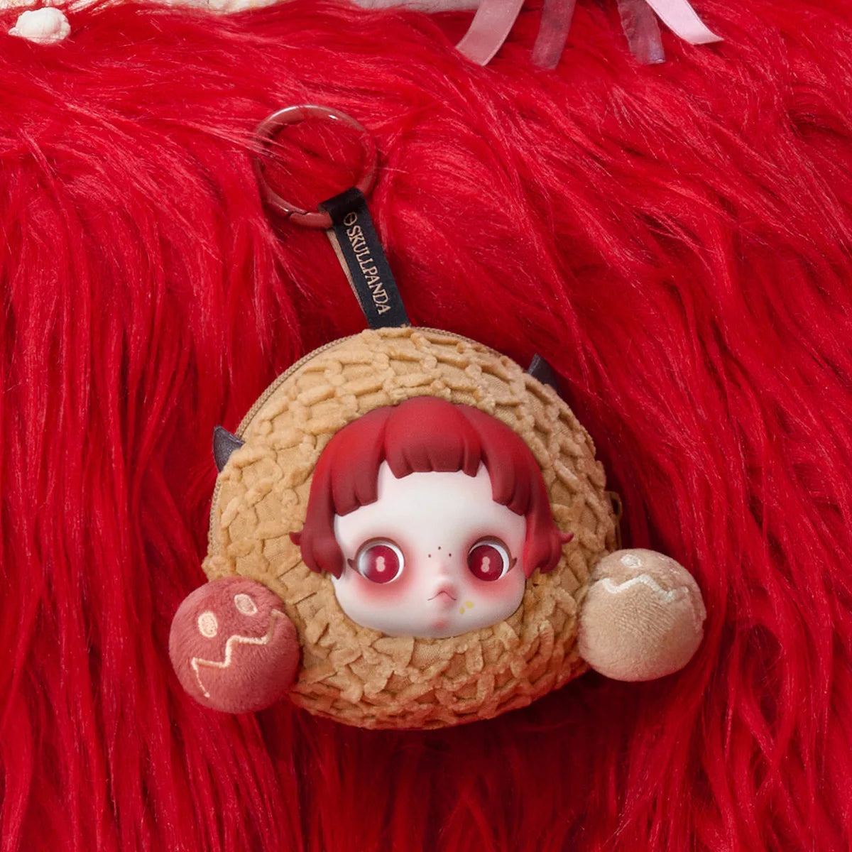 POP MART SKULLPANDA You Found Me Earphone Bag Pranky Peanut