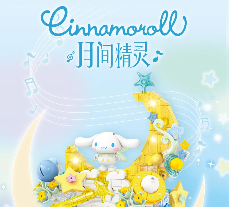 TOPTOY Sanrio Kuromi & Cinnamoroll Secret Realm Elf Series Building Blocks