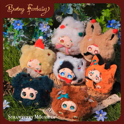 Bunny Fantasy Christmas Party Series Blind Box Plush Doll Collectible Toy
