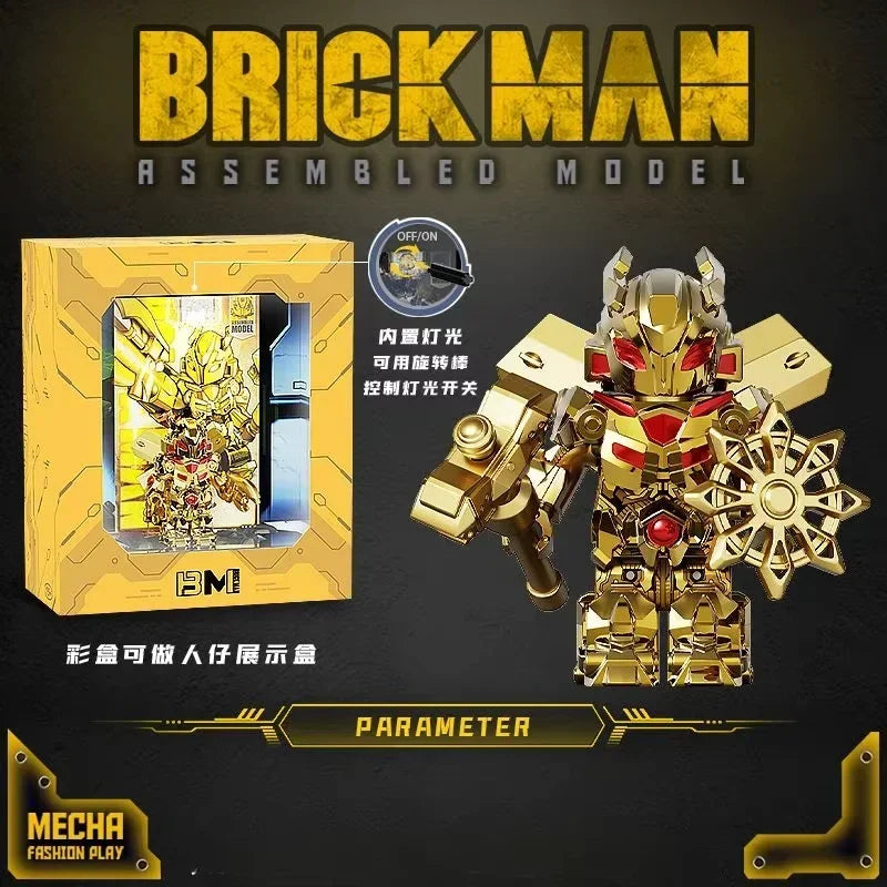 BLOKEES Transformers Optimus Prime, Megatron & Bumblebee Building Blocks