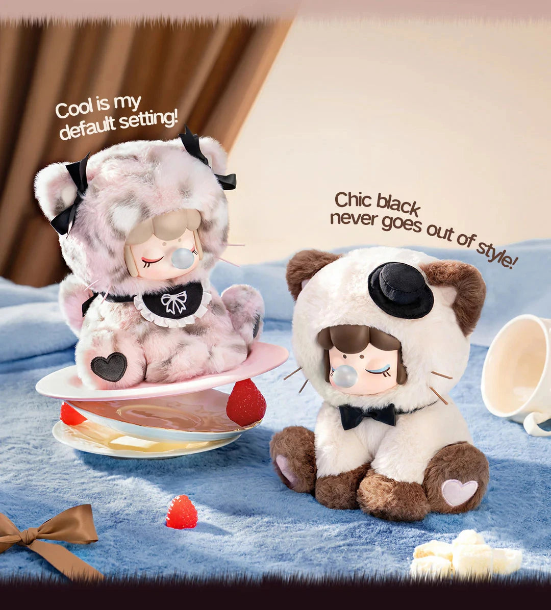 Rolife Nanci Tea Time Kitties Plush Blind Box Figures