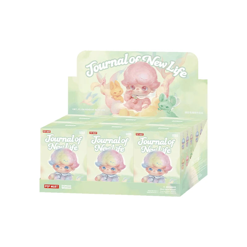POP MART DIMOO Journal of New Life Plush Pendant Blind Box Series