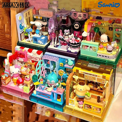 Areax Sanrio Hello Kitty Kuromi My Melody Micro Building Blocks