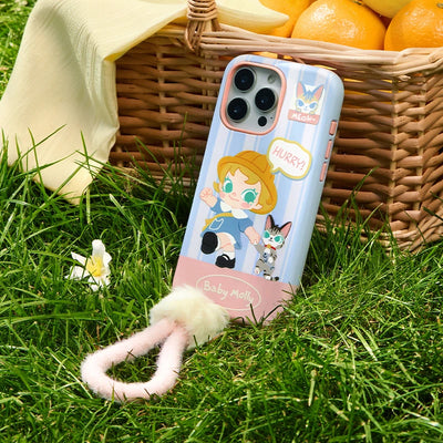 POP MART POP MART Baby Molly & Baby Tabby Series-Phone Case For iPhone 16 Pro / 16 Pro Max product photo for collectors in NZ