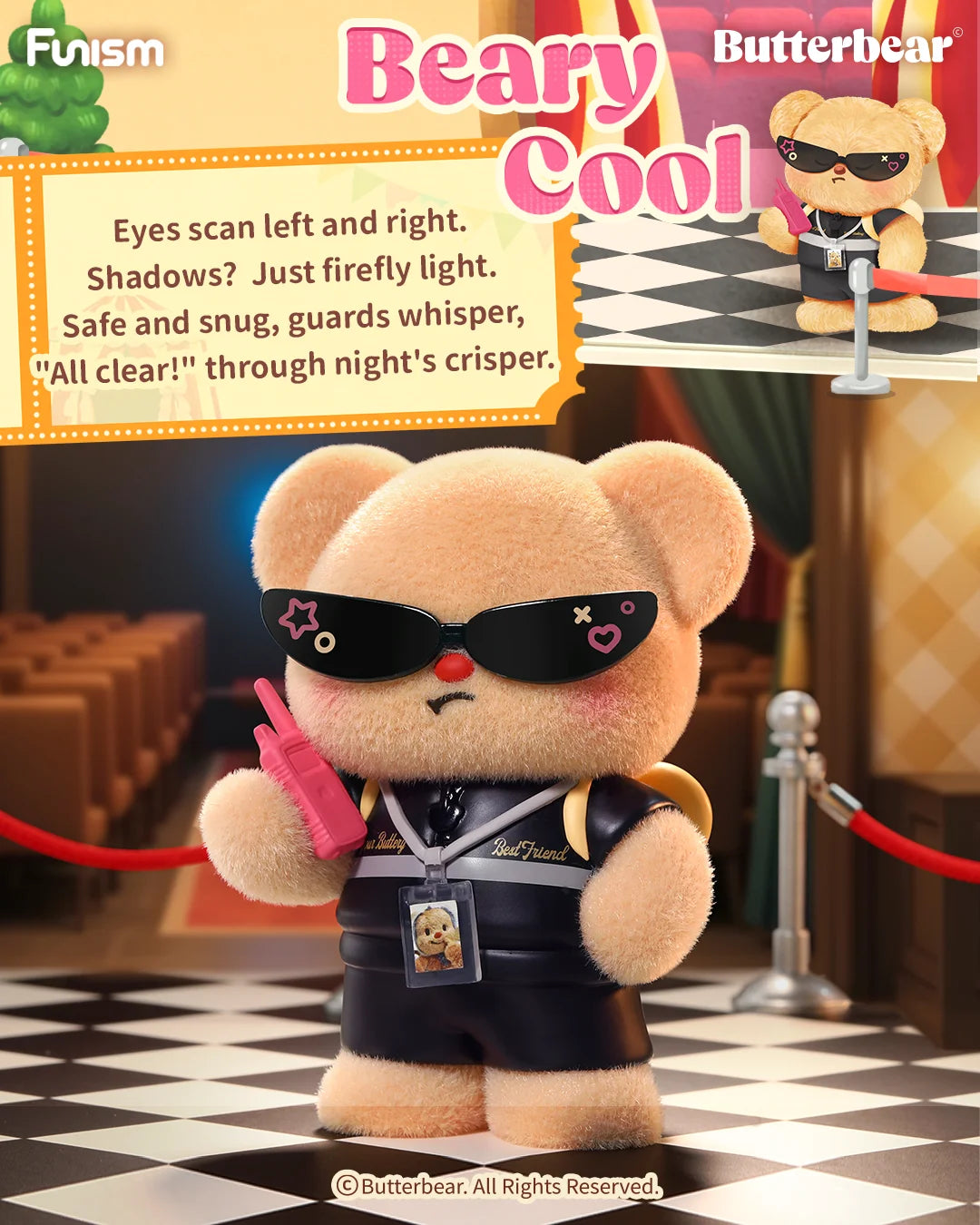 FUNISM Butterbear Adorable Influencer Series Blind Box Figures