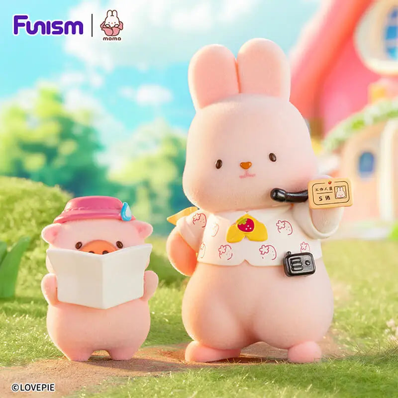 FUNISM MOMO Bunny Strawberry Town Series Blind Box Figures