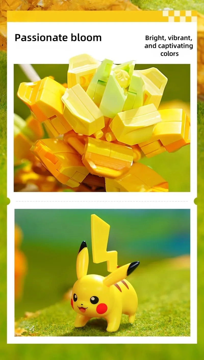 KEEPPLEY Pokémon Bonsai Series Building Blocks
