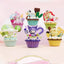 KEEPPLEY Sanrio Cake Cup Series Building Blocks Kuromi My Melody Cinnamoroll Pompompurin