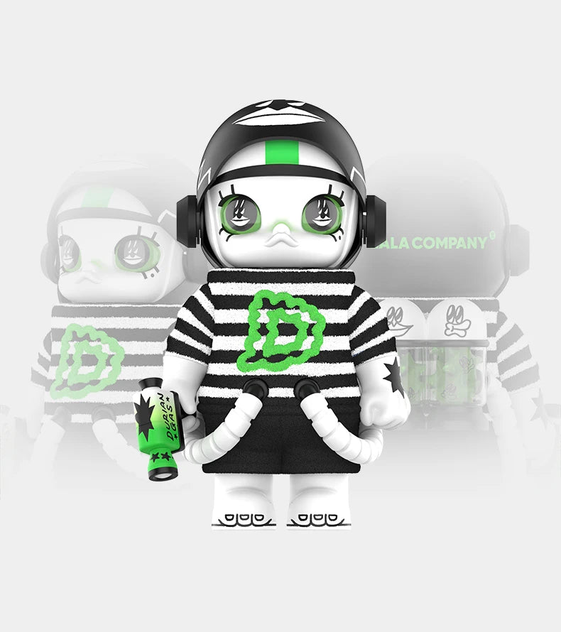 POP MART MEGA SPACE MOLLY 400% LALA COMPANY Durian Man Limited Edition