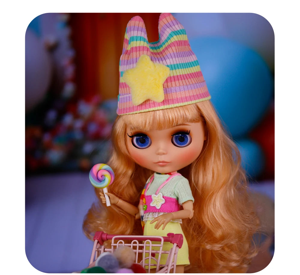 ICY DBS Blyth Doll Tan Skin Matte Face Jointed Body