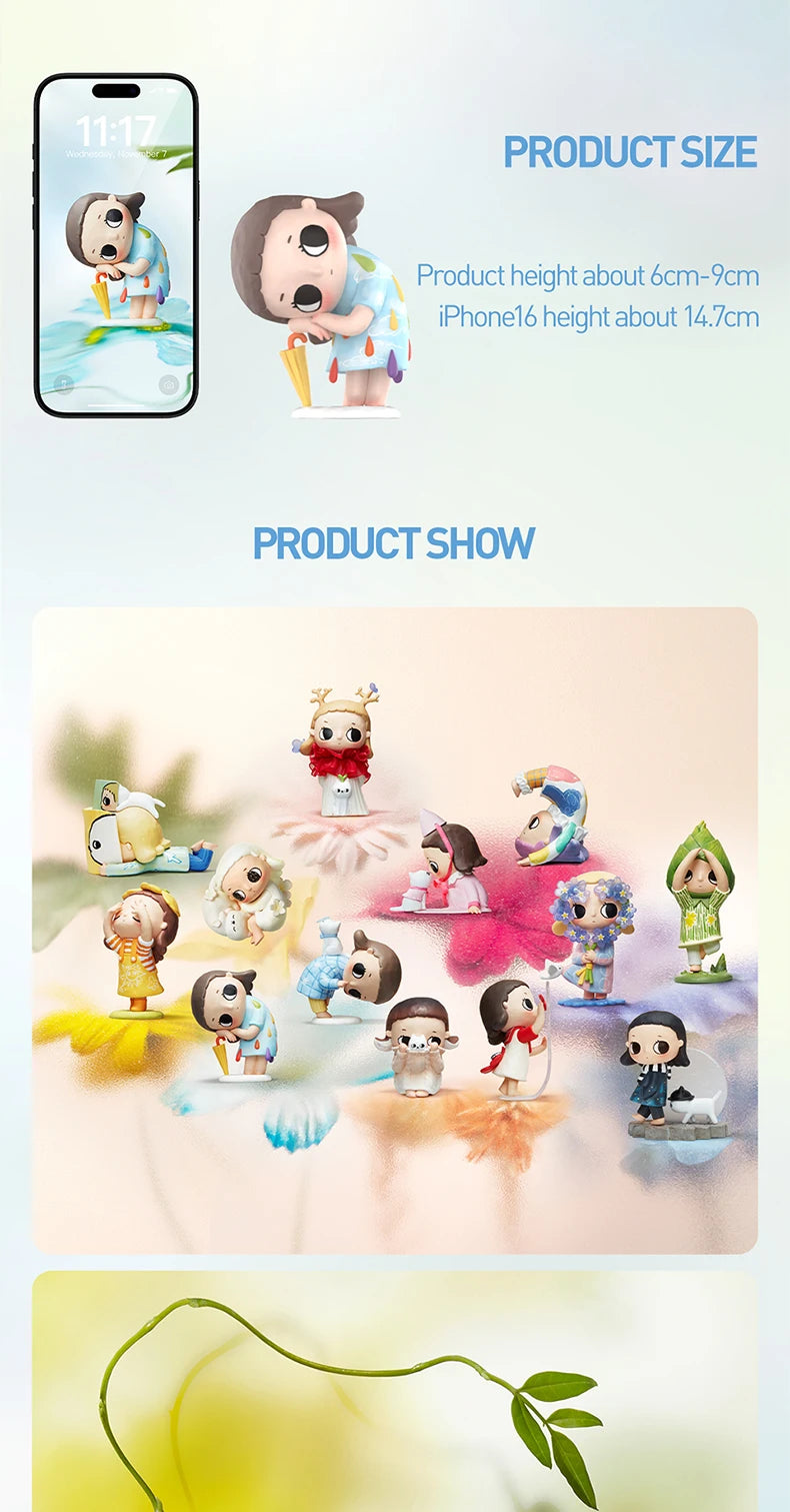 POP MART Nyota I Am the Seasons Series Blind Box Figures