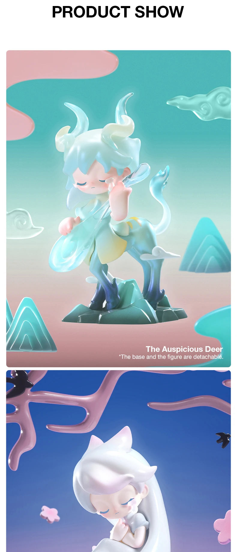 POP MART AZURA Ethereal Realm Mythical Beasts Blind Box Figures