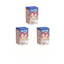 Three boxes of 'New Year in Apple Village' with cartoon character on a white background