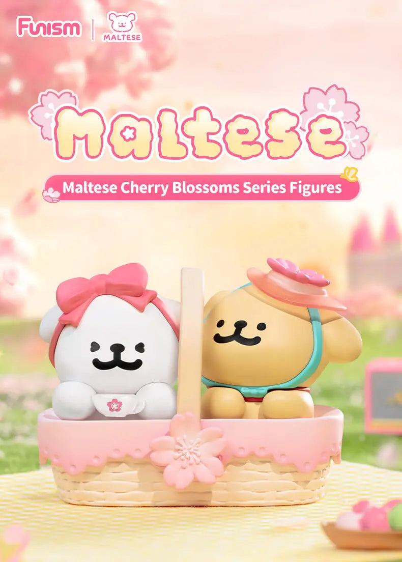 FUNISM Maltese Cherry Blossoms Blind Box Figures