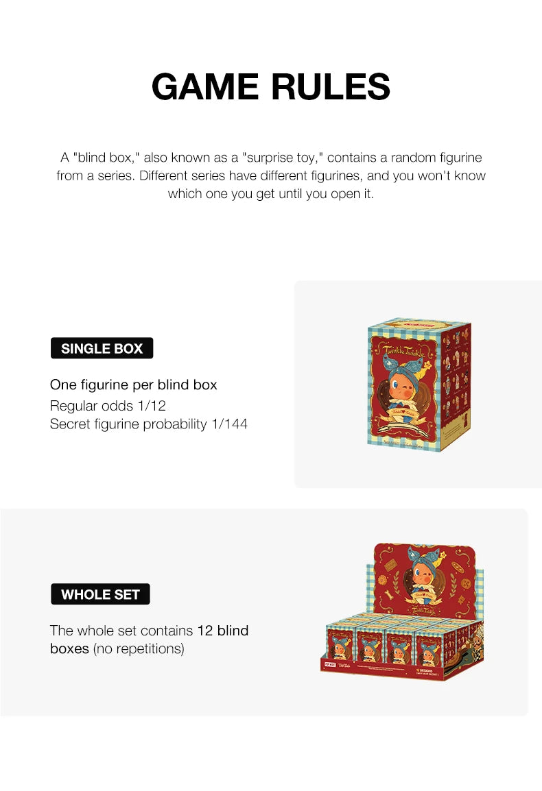 POP MART Twinkle Twinkle Savor the Moment Series Blind Box Figures