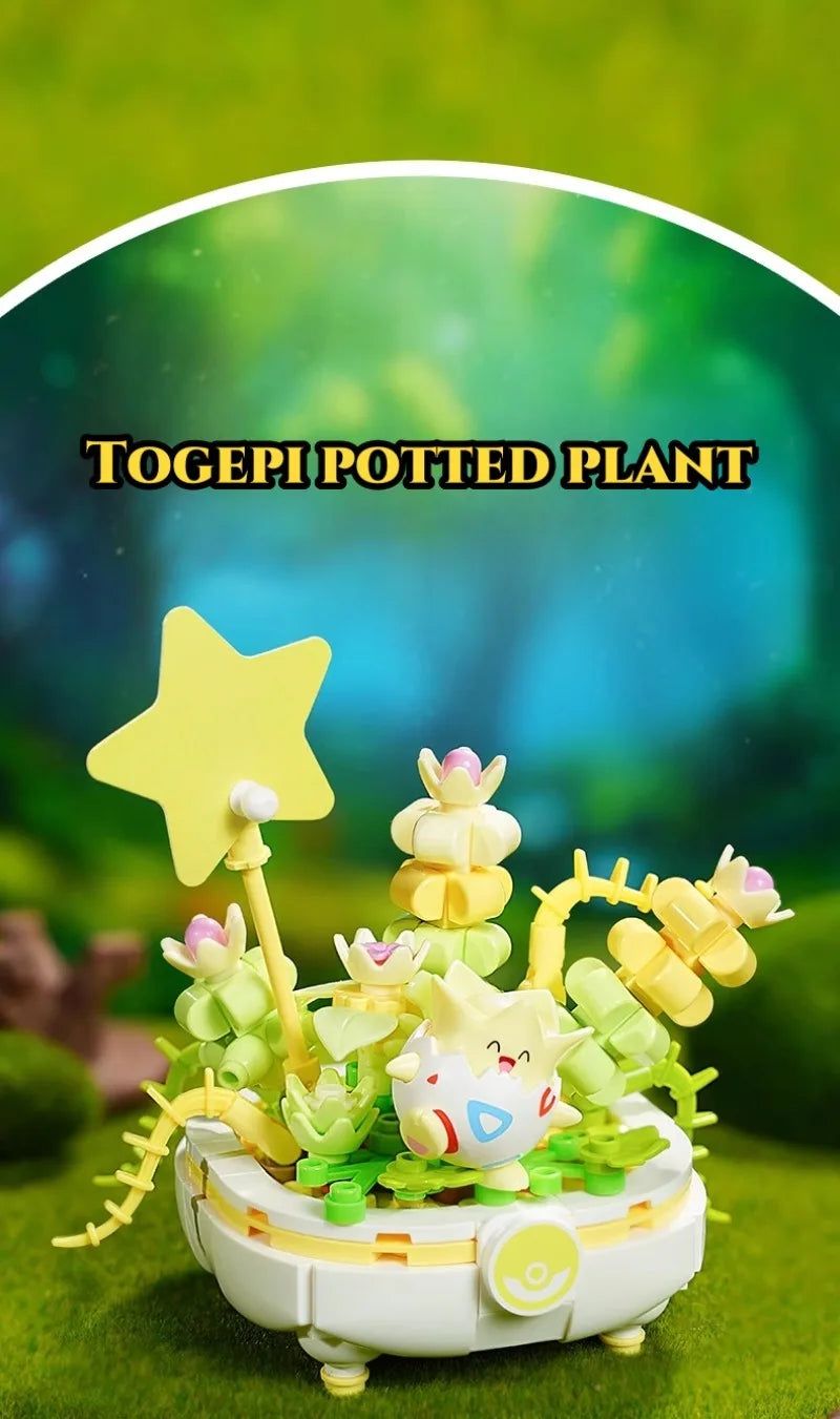 KEEPPLEY Pokémon Bonsai Series Building Blocks