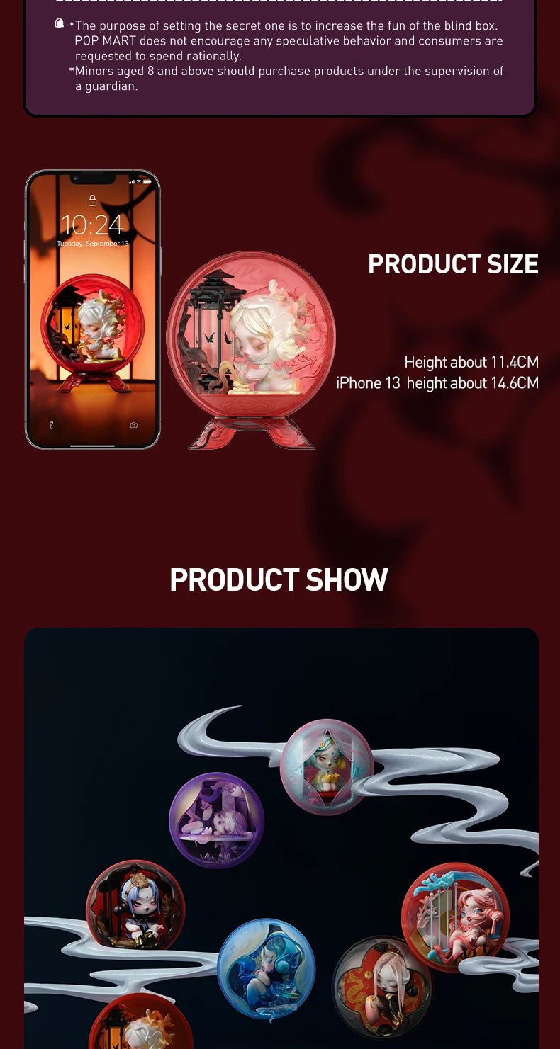 POP MART SKULLPANDA The Mirage Series Blind Box Figures