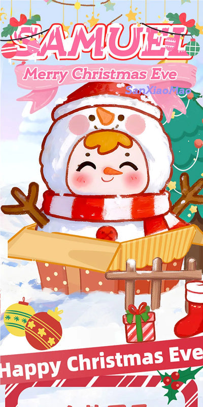 Samuel Merry Christmas Eve Plush Blind Box Figures