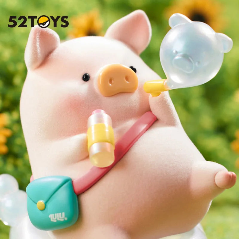 52TOYS Blind Box LULU The Piggy Travel Series,  Mystery Box, 1PC Action Figure Collectible Toy Desktop Decoration Gift