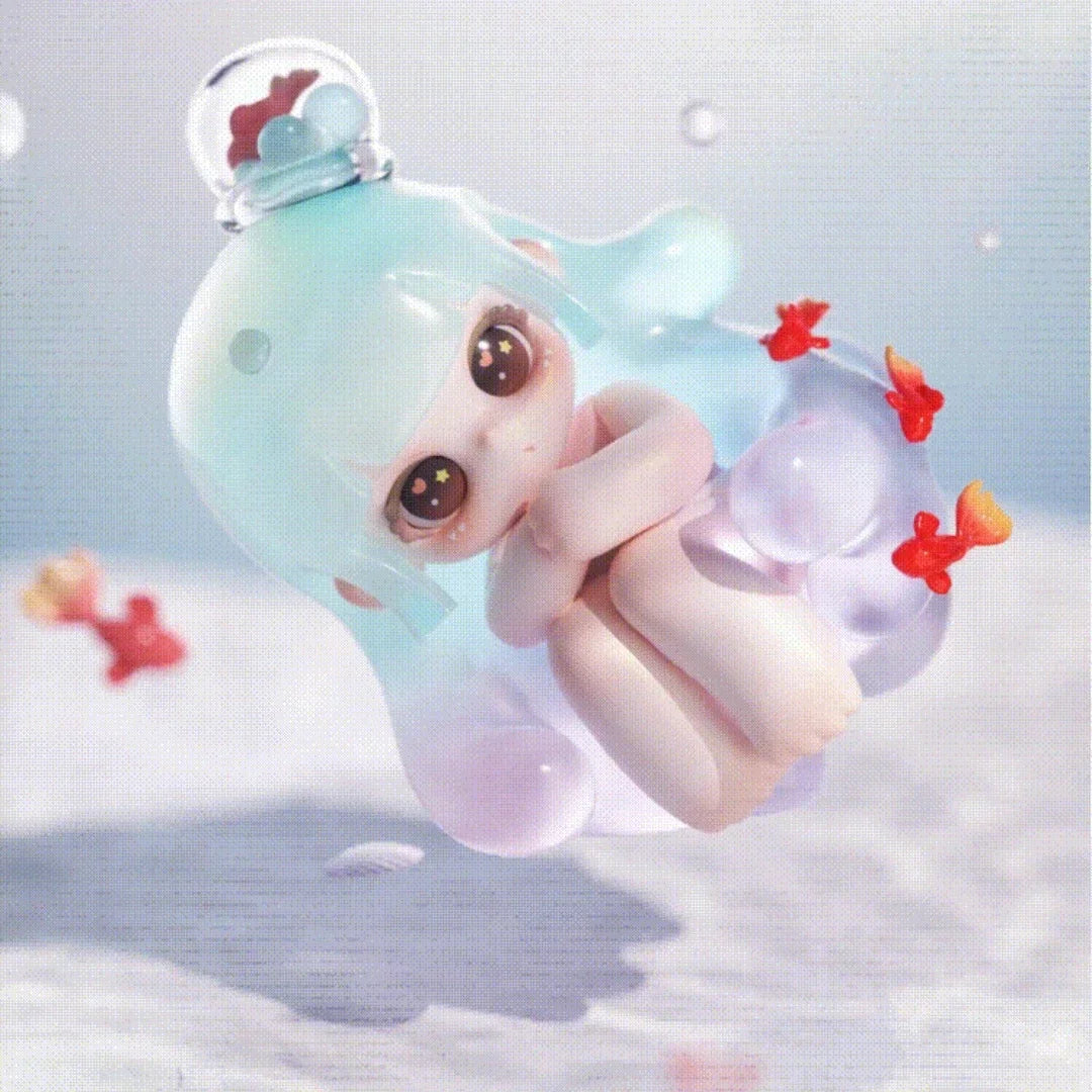 nan blind box vinyl figure, sealed mystery packaging, product photo for collectors in NZ