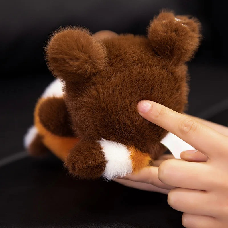 Cute Sitting Animals Plush – Red Panda, Fox, Sloth, Cat, Capybara & Pig