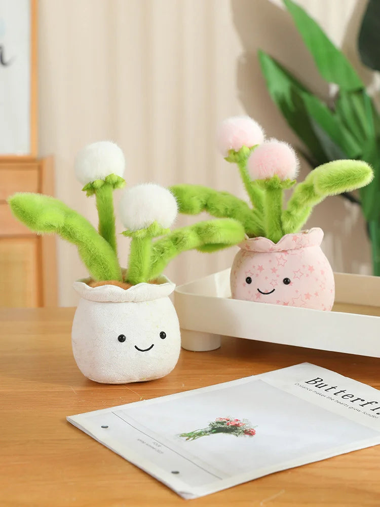 Cute Stuffed Plush Plant Toy Interesting Dandelion Plush image 11