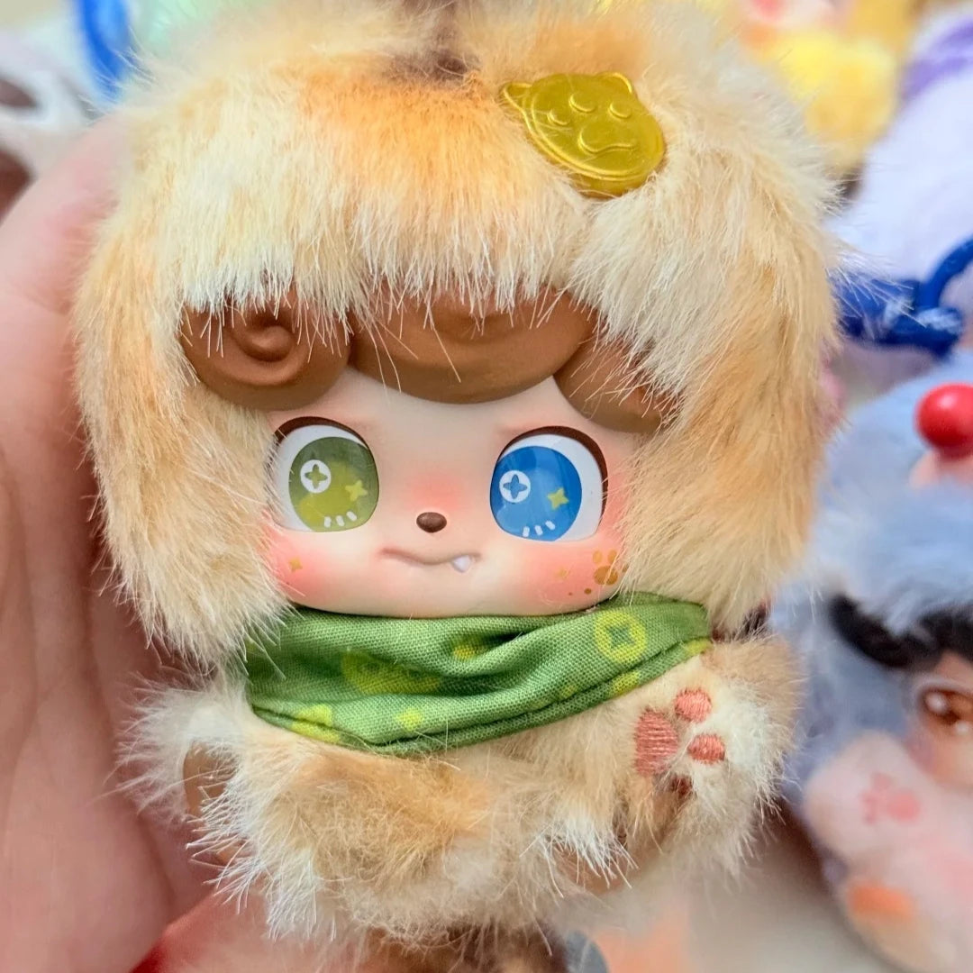 QKID Good Fortune Lucky Blind Box Plush Bag Pendant