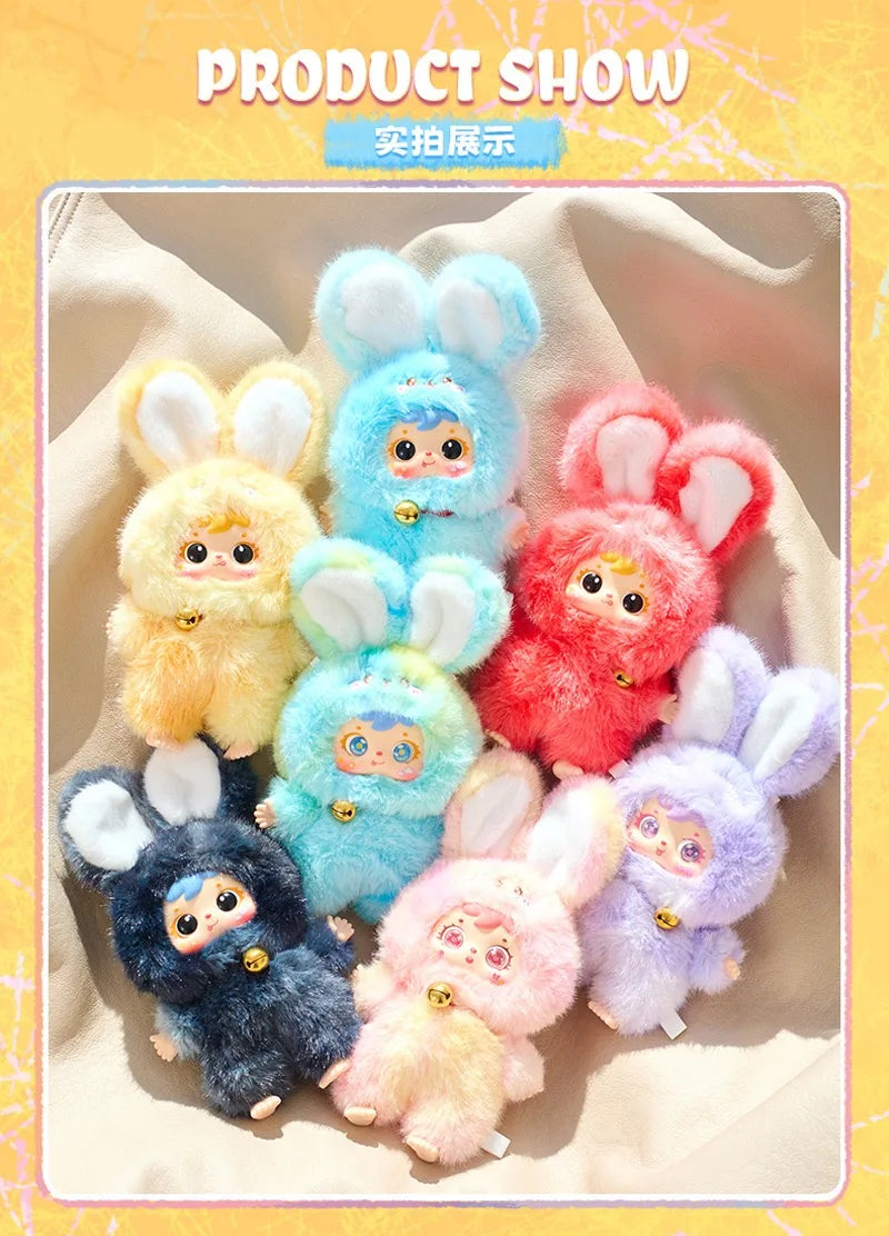 Samuel Magic Colorful Rabbit Plush Blind Box Collectible