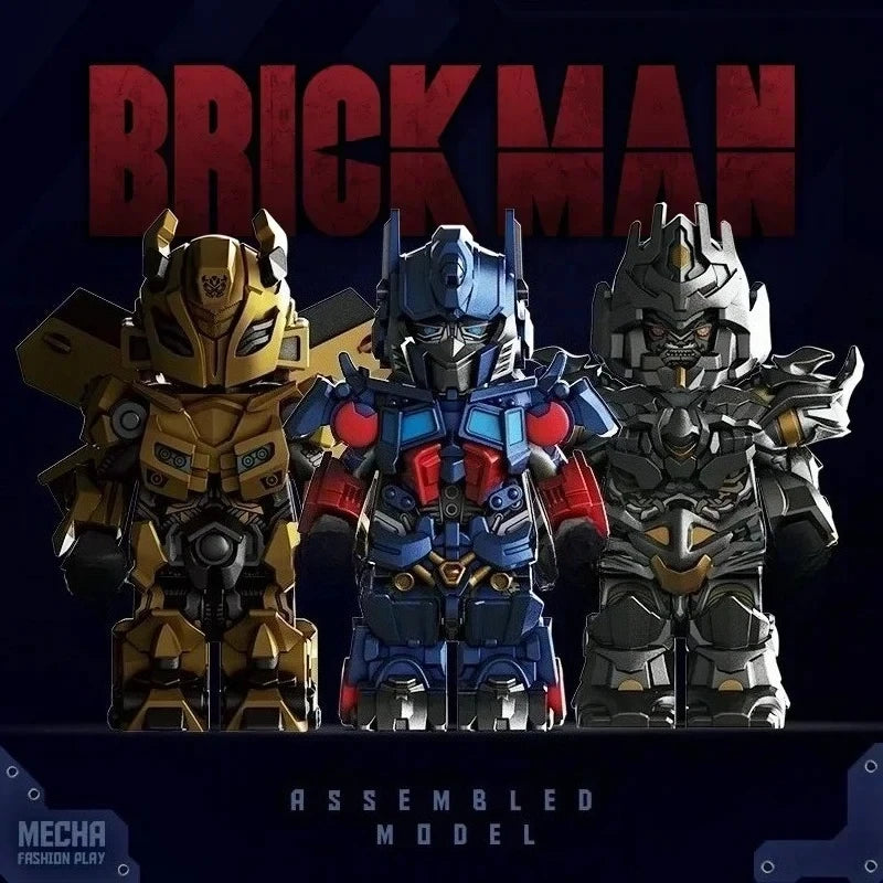 BLOKEES Transformers Optimus Prime, Megatron & Bumblebee Building Blocks