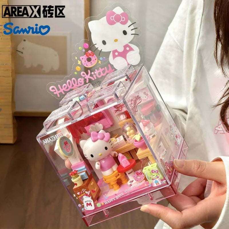 Areax Sanrio Hello Kitty Kuromi My Melody Micro Building Blocks