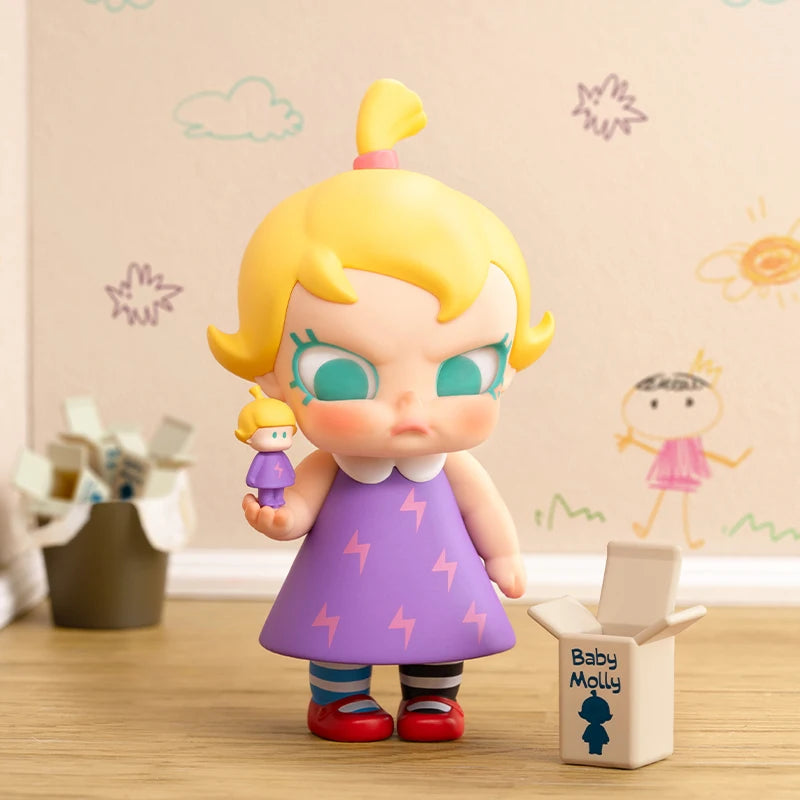 POP MART Baby Molly When I Was Three! Series Blind Box Figures
