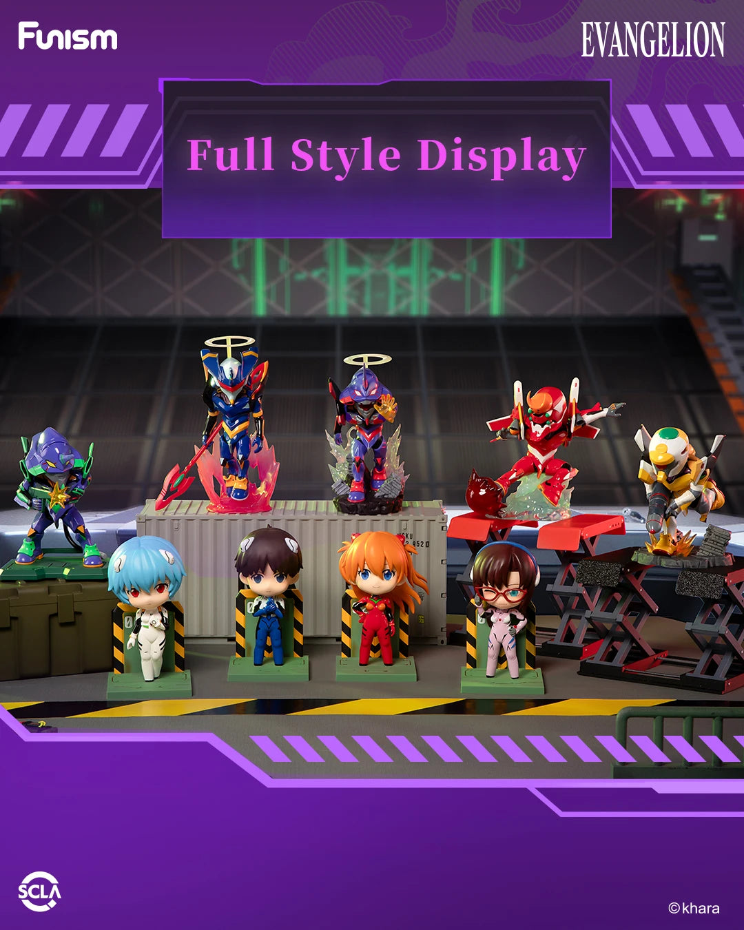 FUNISM EVA Blind Box Vol.1 Neon Genesis Evangelion Series Figures