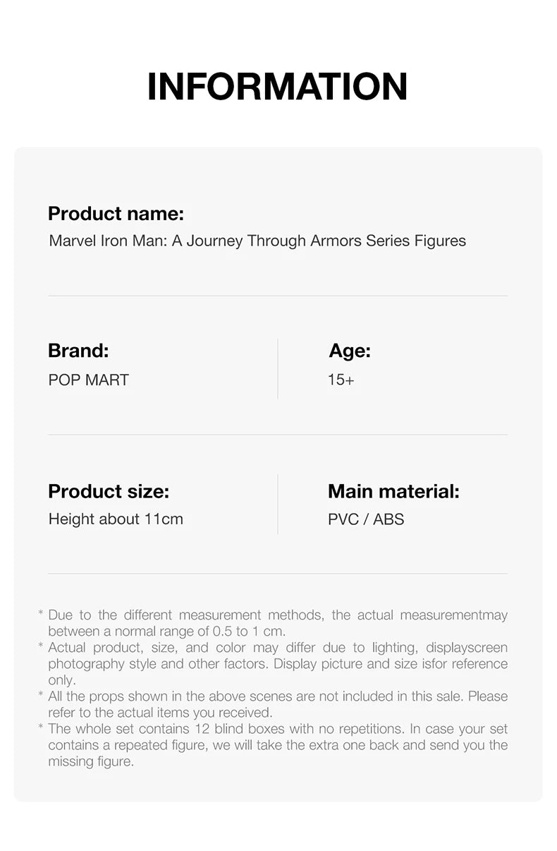 POP MART Marvel Iron Man: A Journey Through Armors Blind Box Figures image 17