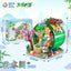 Panda Bamboo House Building Blocks Micro Block Set