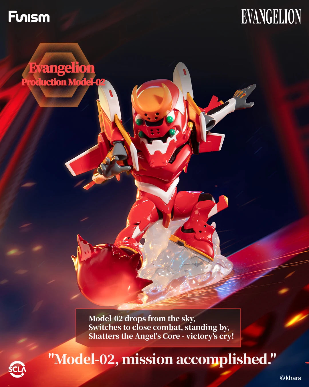 FUNISM EVA Blind Box Vol.1 Neon Genesis Evangelion Series Figures